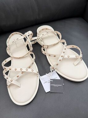 NWT American Eagle Women’s Seashell Sandals, Sz. 9!!